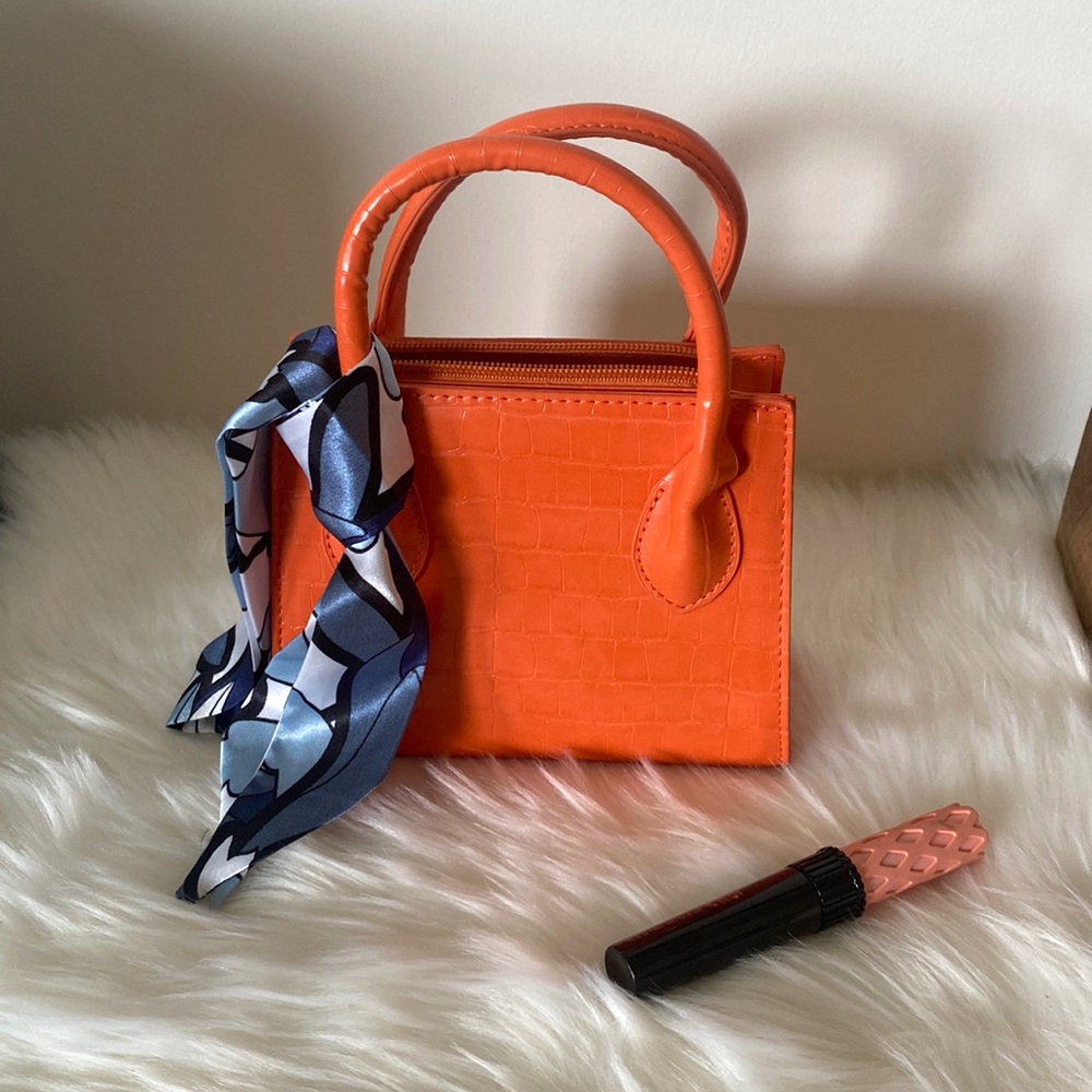 Orange Micro Purse